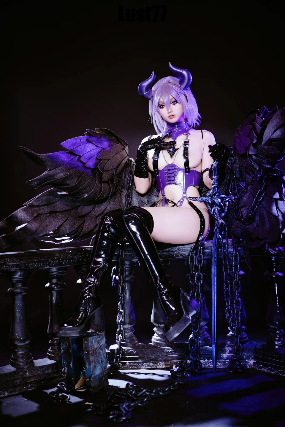 柒柒要乖哦 - No.084 堕天使之歌 [84P-1.33GB] tg@simisebaisi 【丝足阁】042.webp
